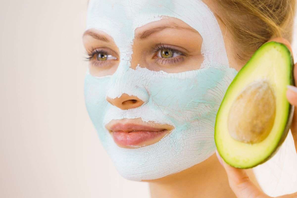 Maschera all'avocado